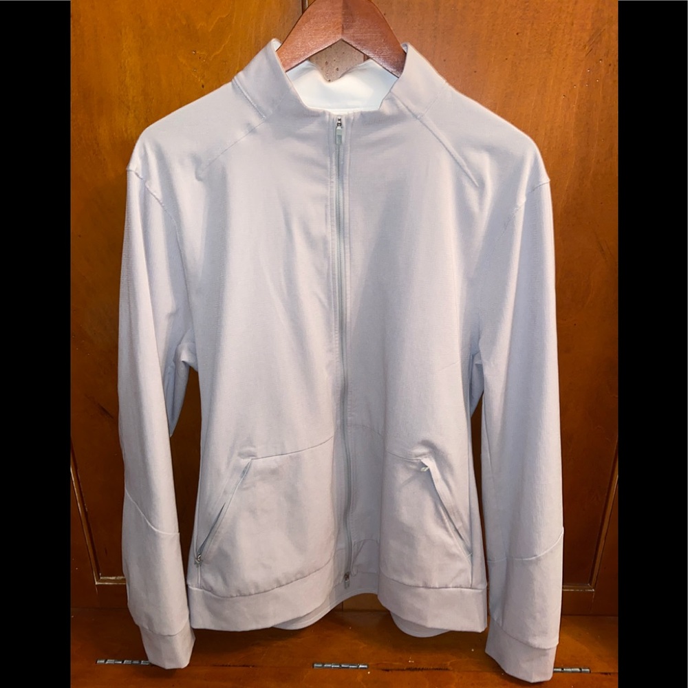 Light Grey Lululemon Full Zip